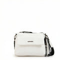 Cartera bandolera julia pequeña blanco crudo