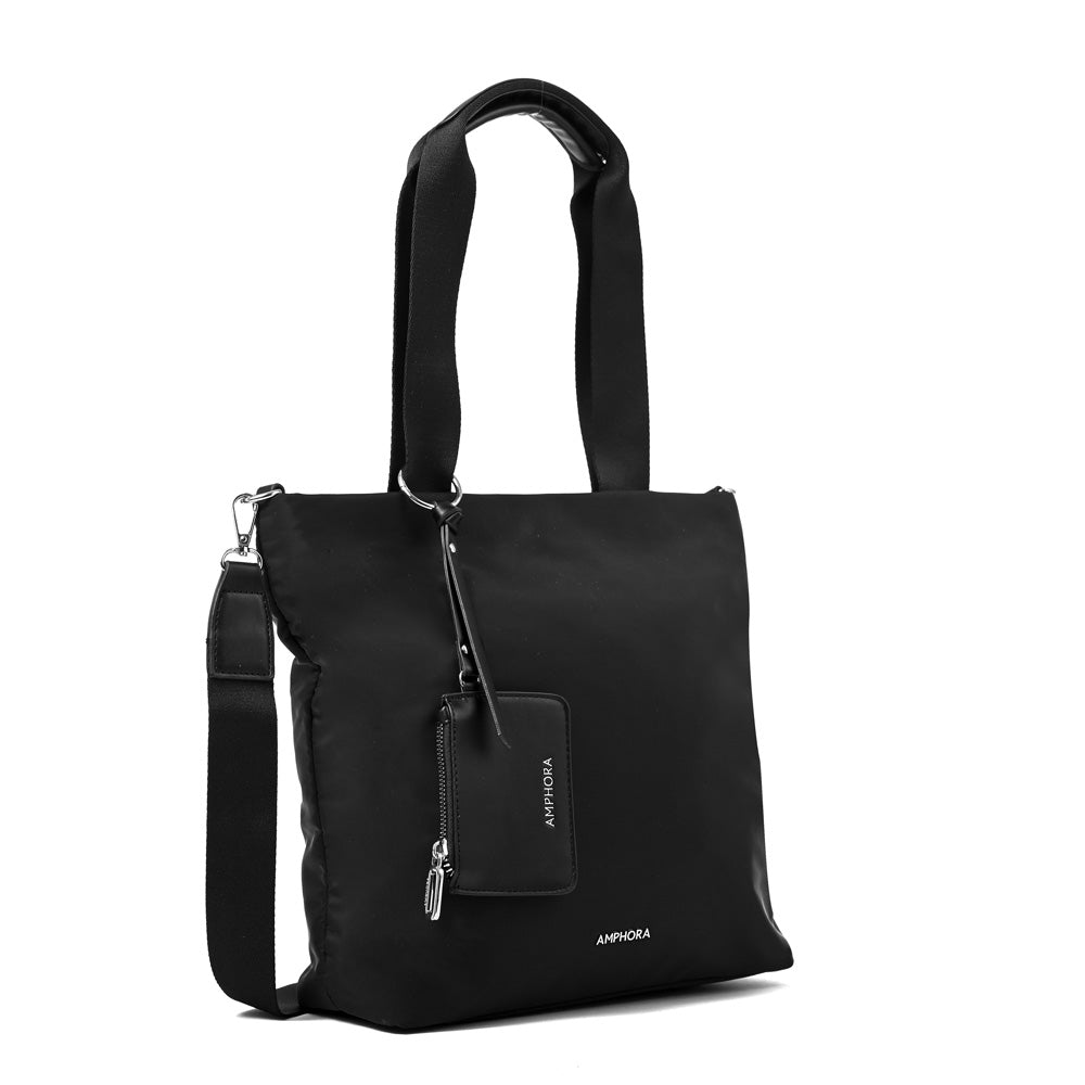 Cartera tote zoe mediana negro