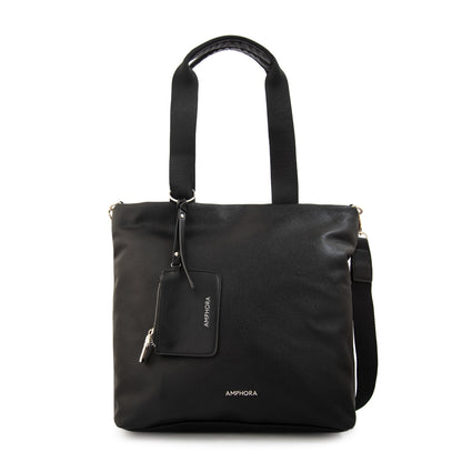 Cartera tote zoe mediana negro