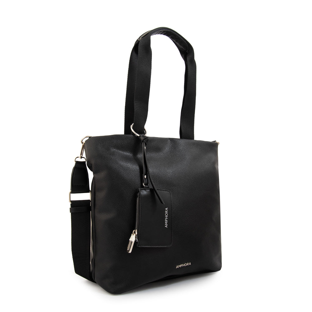 Cartera tote zoe mediana negro