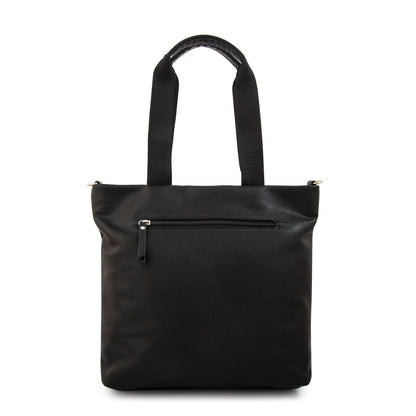 Cartera tote zoe mediana negro
