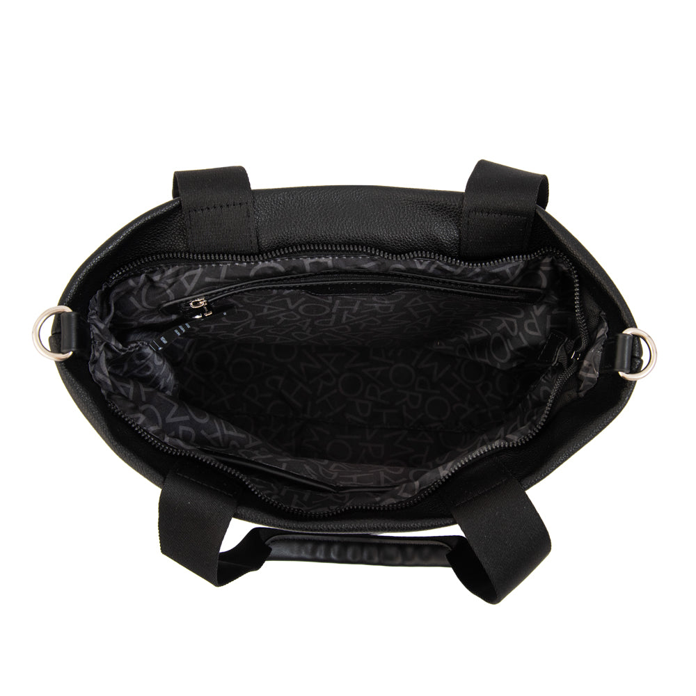 Cartera tote zoe mediana negro