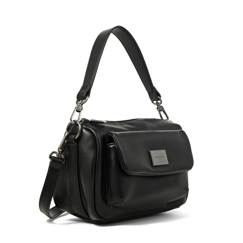 Cartera bandolera lara pequeña negro