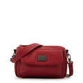 Cartera bandolera lara pequeña rojo oscuro