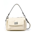 Cartera bandolera lara pequeña blanco crudo