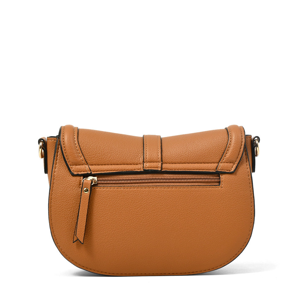 Cartera bandolera aria pequeña camel