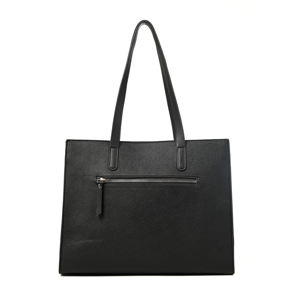Cartera tote nora grande negro