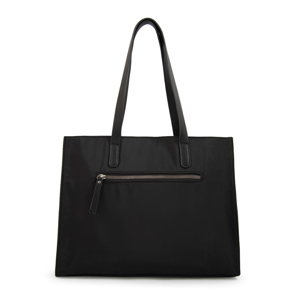 Cartera tote nora grande negro