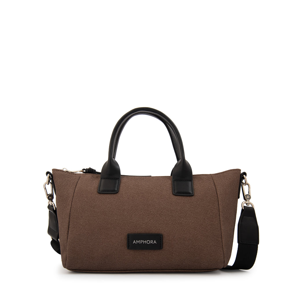 Cartera bandolera con asas emma mediana