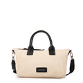 Cartera bandolera con asas emma mediana blanco crudo