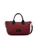 Cartera bandolera con asas emma mediana rojo oscuro