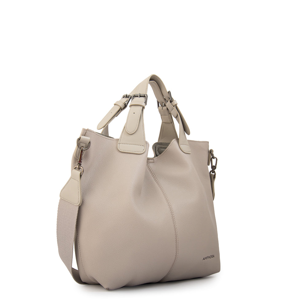 Cartera tote regina grande gris