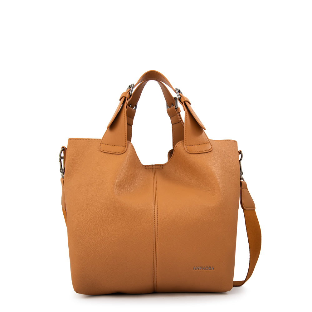 Cartera tote regina grande camel