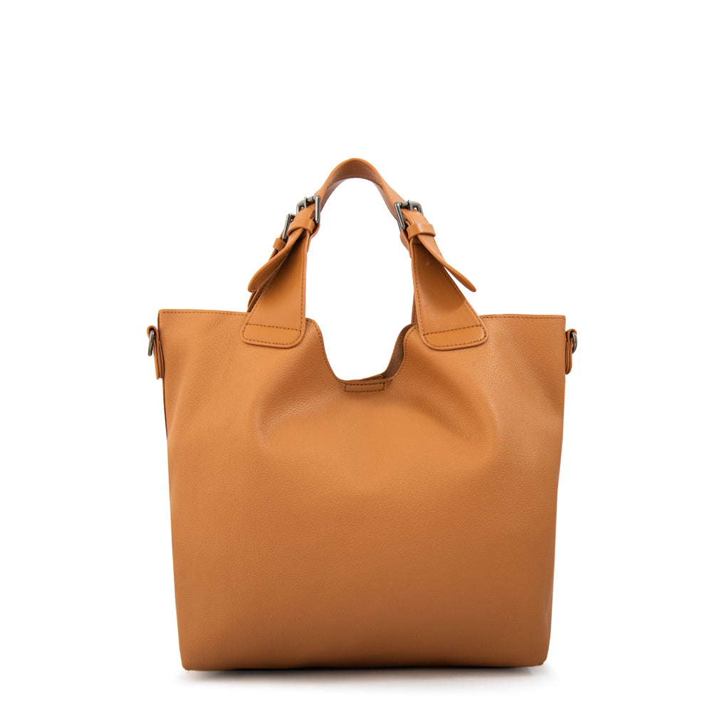 Cartera tote regina grande camel