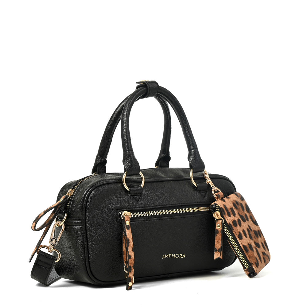 Cartera tote carlota grande negro
