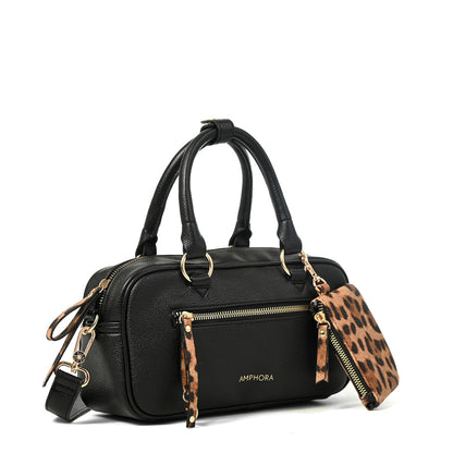 Cartera tote carlota grande negro