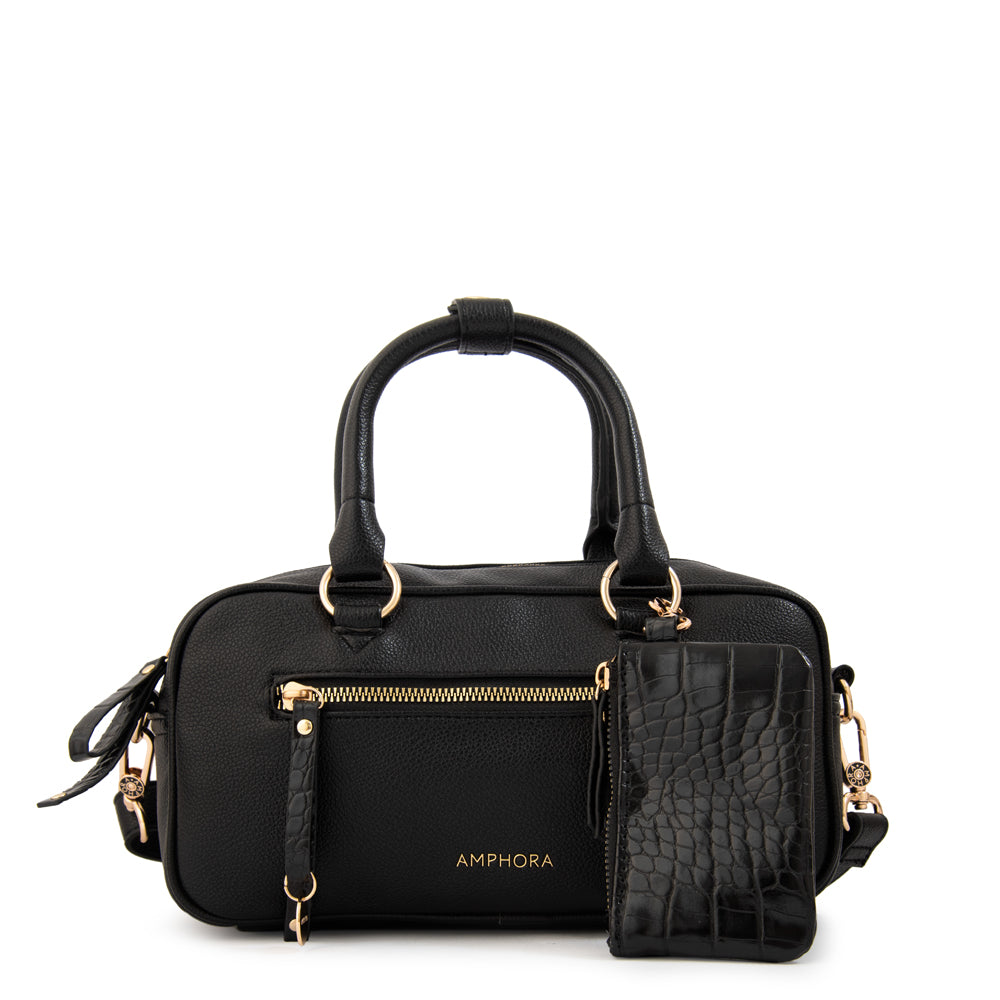 Cartera tote carlota grande negro