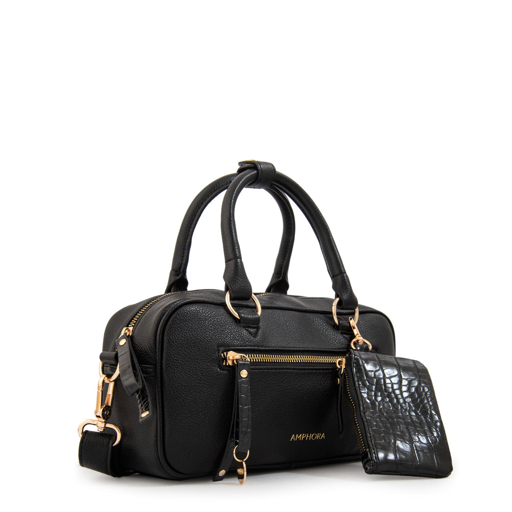 Cartera tote carlota grande negro