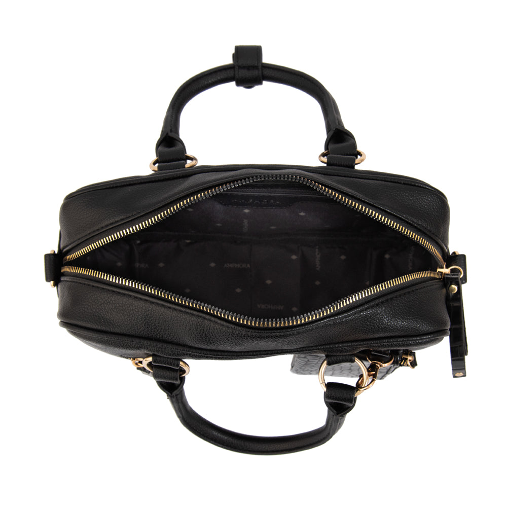 Cartera tote carlota grande negro