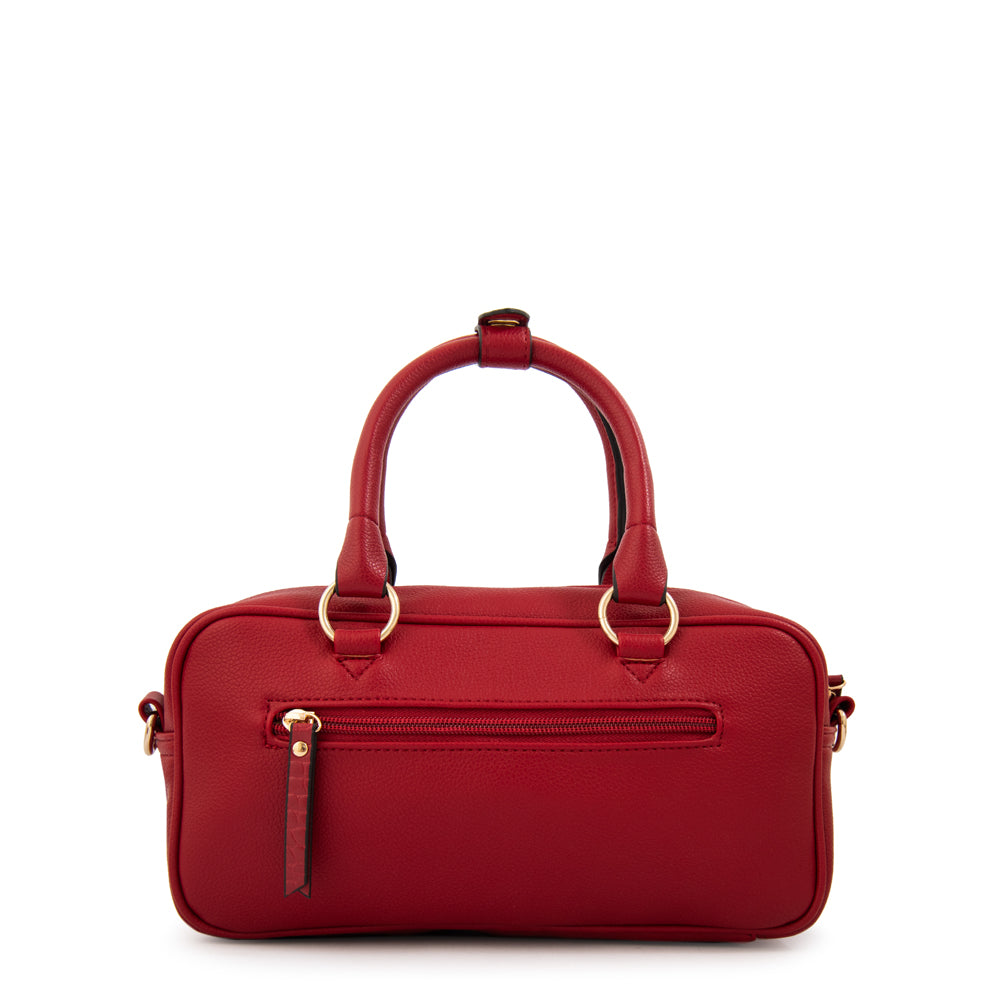 Cartera tote carlota grande rojo