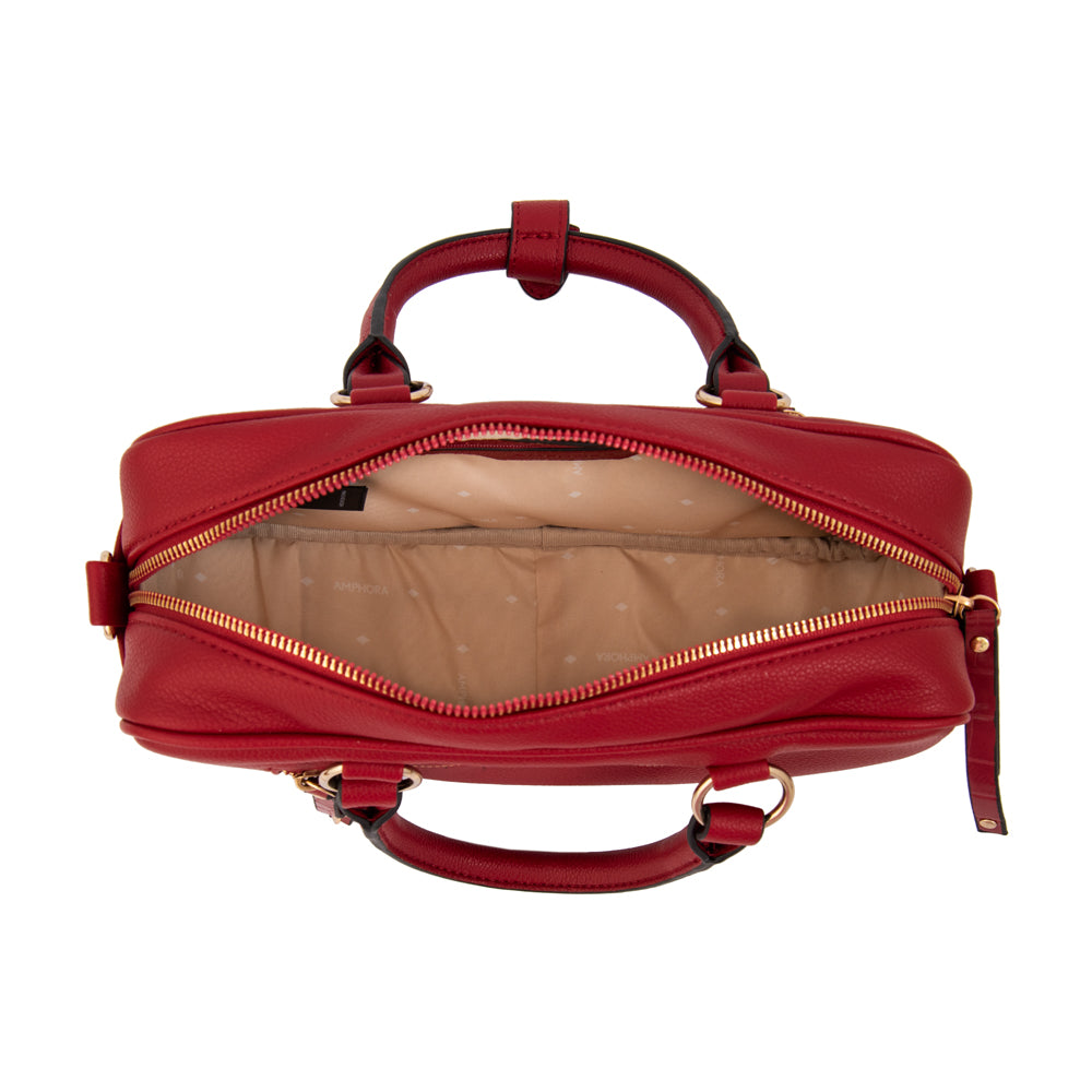 Cartera tote carlota grande rojo