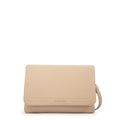 Cartera bandolera graciela pequeña blanco crudo