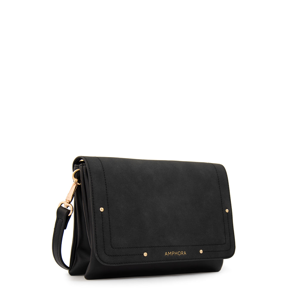 Cartera bandolera graciela pequeña negro