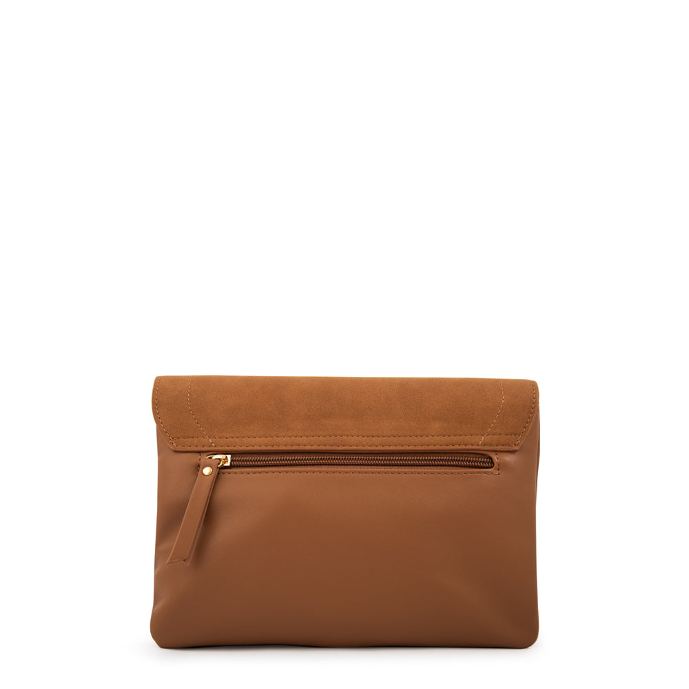 Cartera bandolera graciela pequeña camel