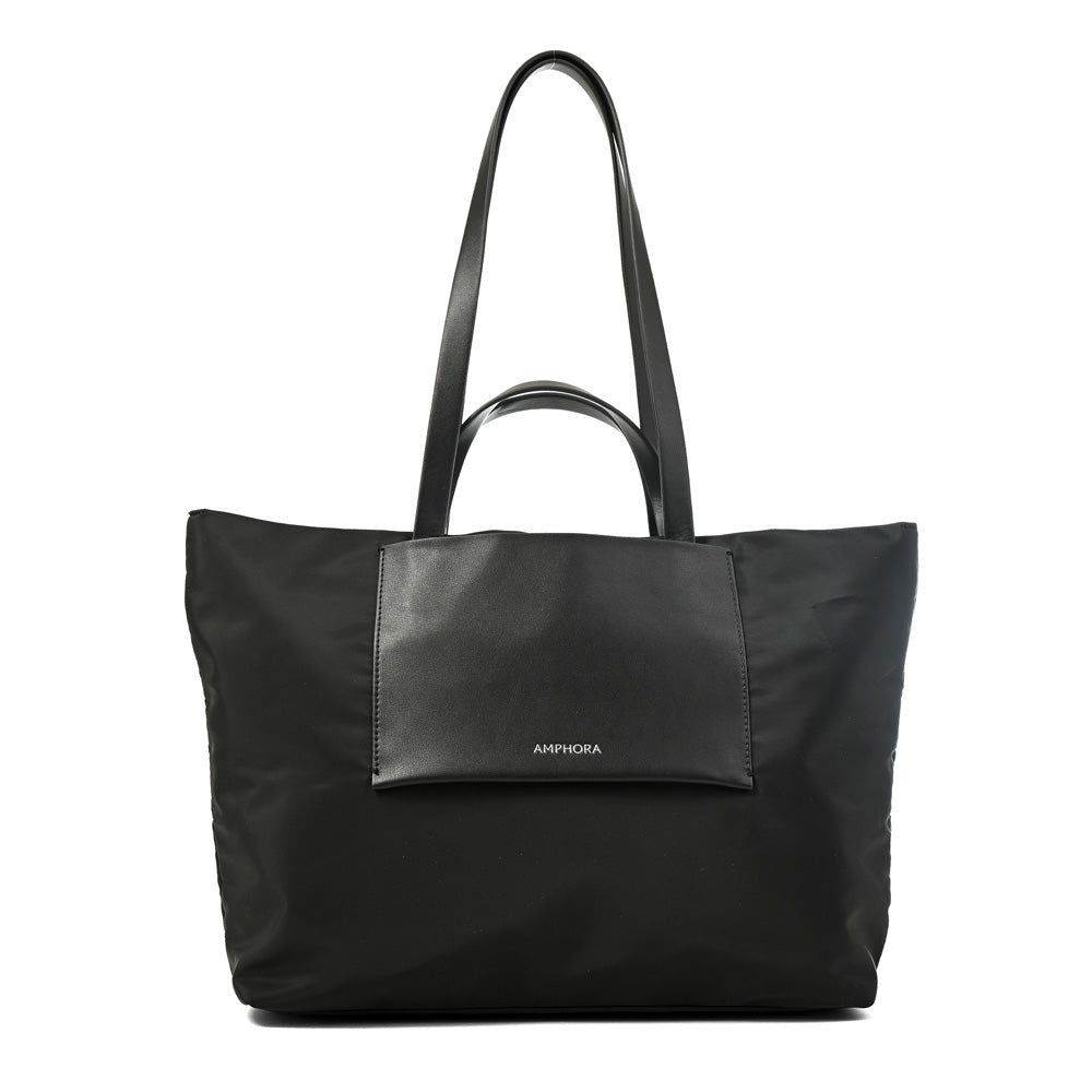 Cartera tote bote nadia grande negro
