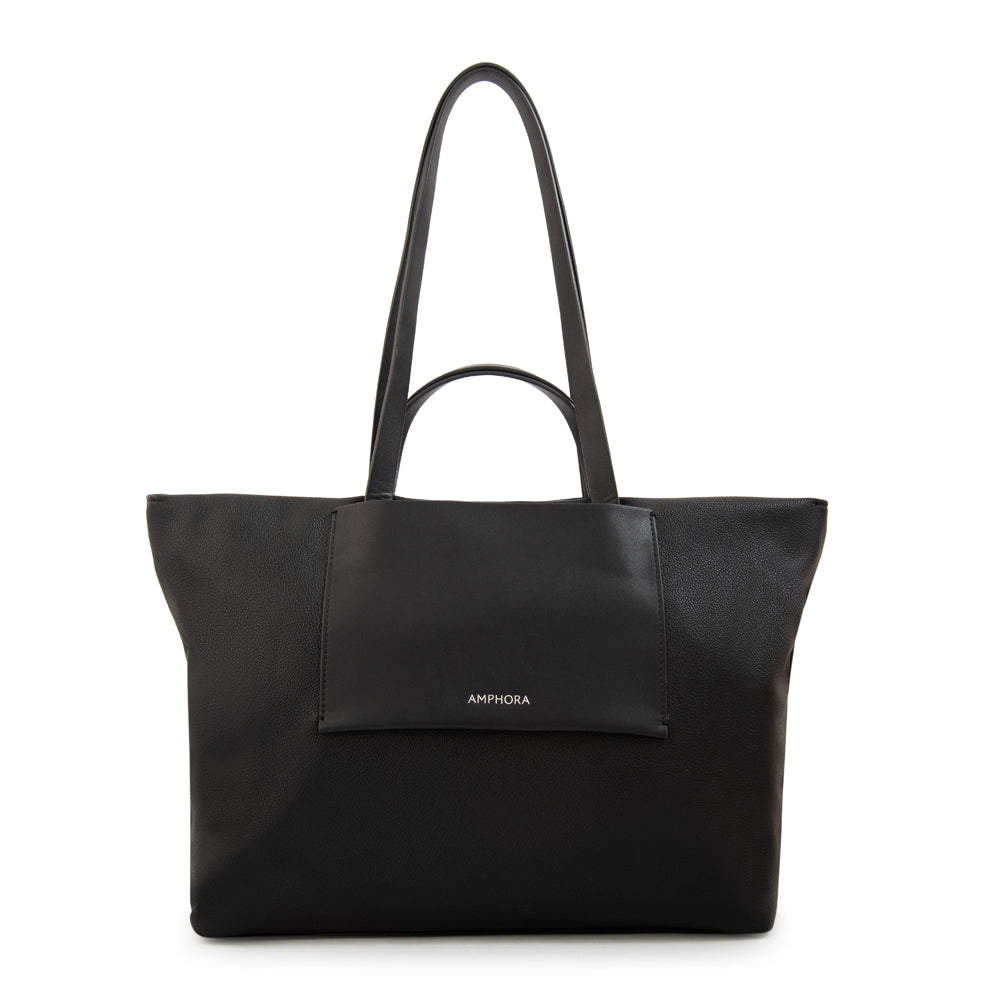 Cartera tote bote nadia grande negro