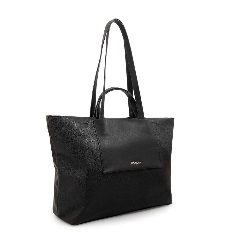 Cartera tote bote nadia grande negro
