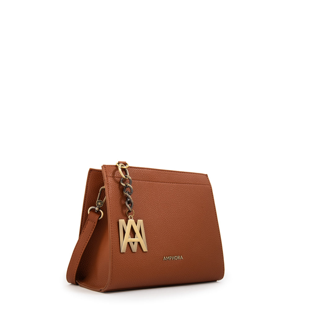 Cartera bandolera miller camel
