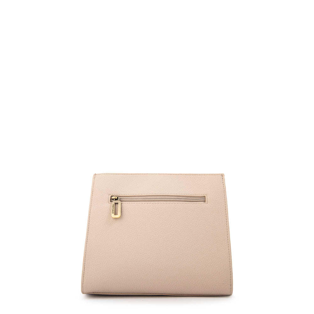 Cartera bandolera miller blanco crudo