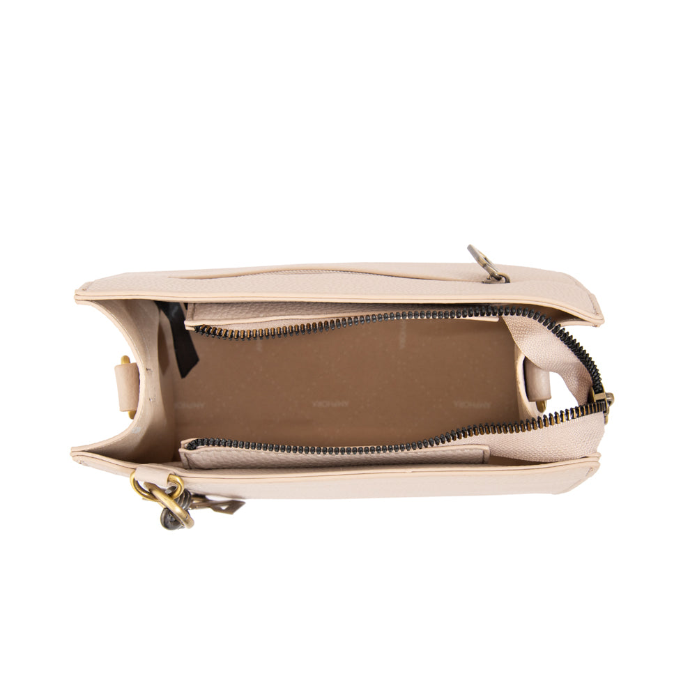 Cartera bandolera miller blanco crudo