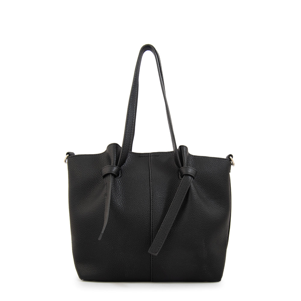 Cartera tote anna pequeña negro