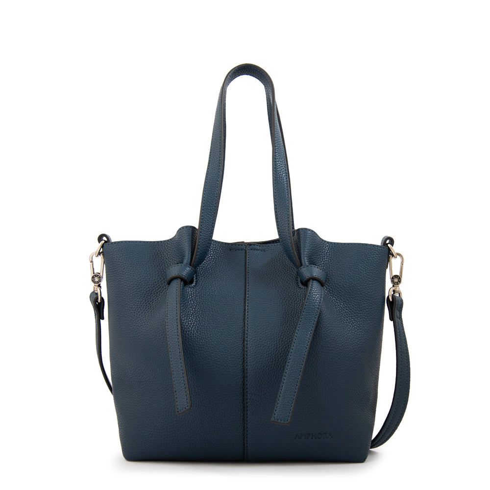 Cartera tote anna pequeña azul