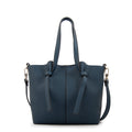 Cartera tote anna pequeña azul