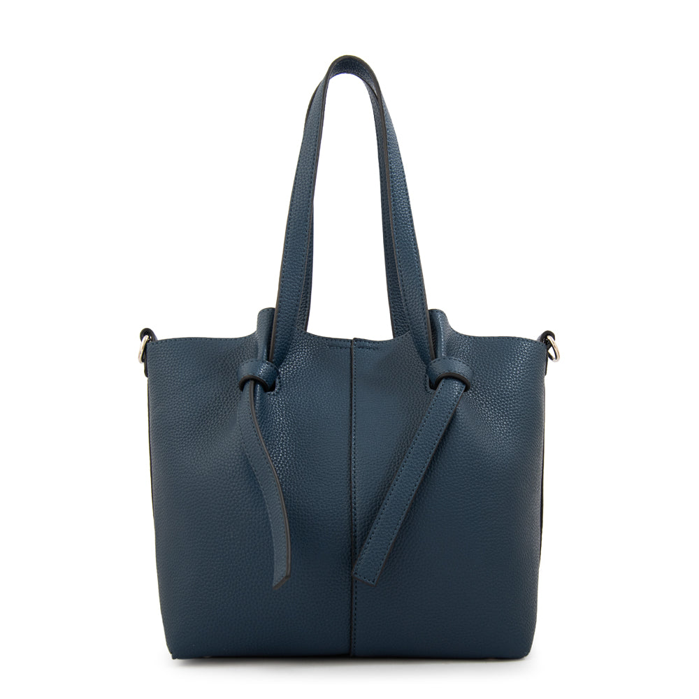 Cartera tote anna pequeña azul