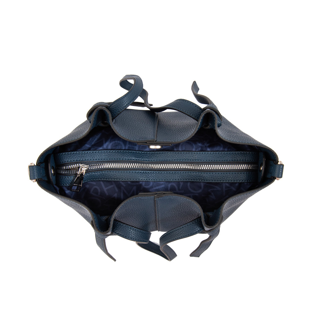 Cartera tote anna pequeña azul
