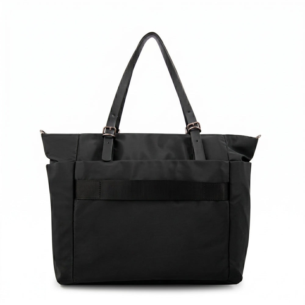 Cartera tote porta notebook irina grande negro