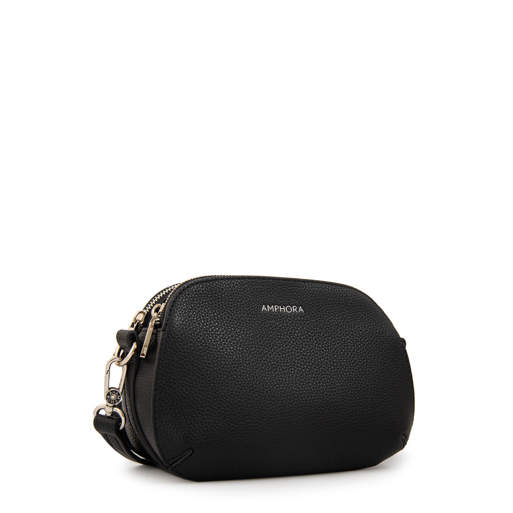 Cartera bandolera monette pequeña negro
