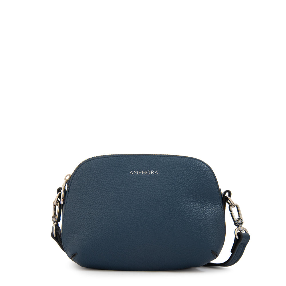 Cartera bandolera monette pequeña azul