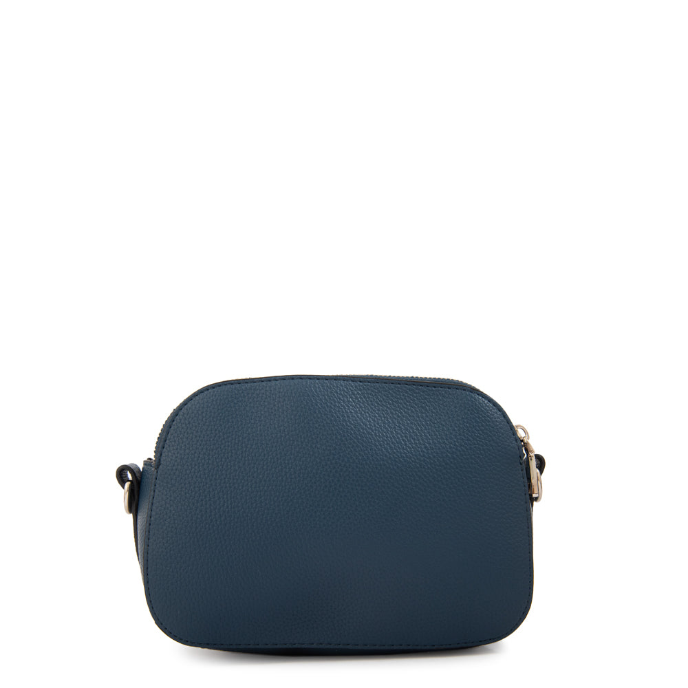 Cartera bandolera monette pequeña azul
