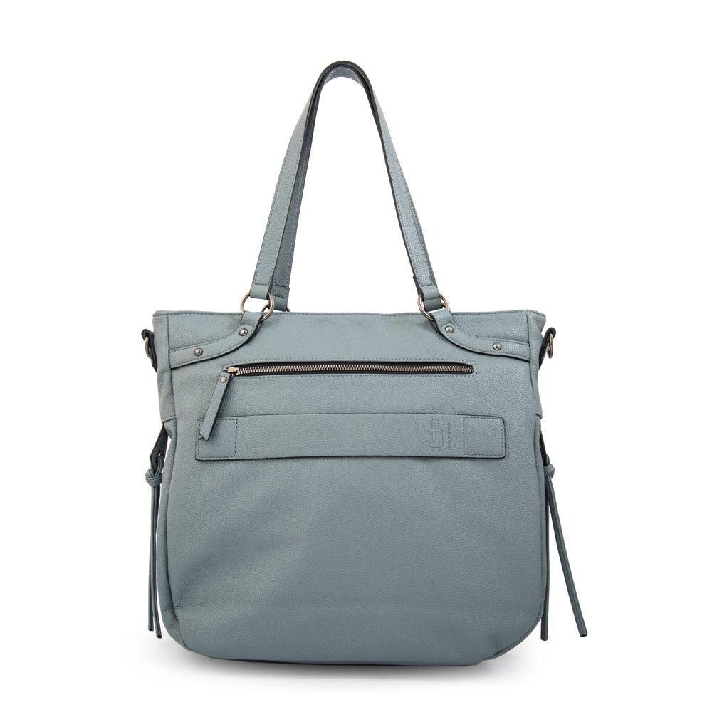 Cartera tote porta notebook tamara denim