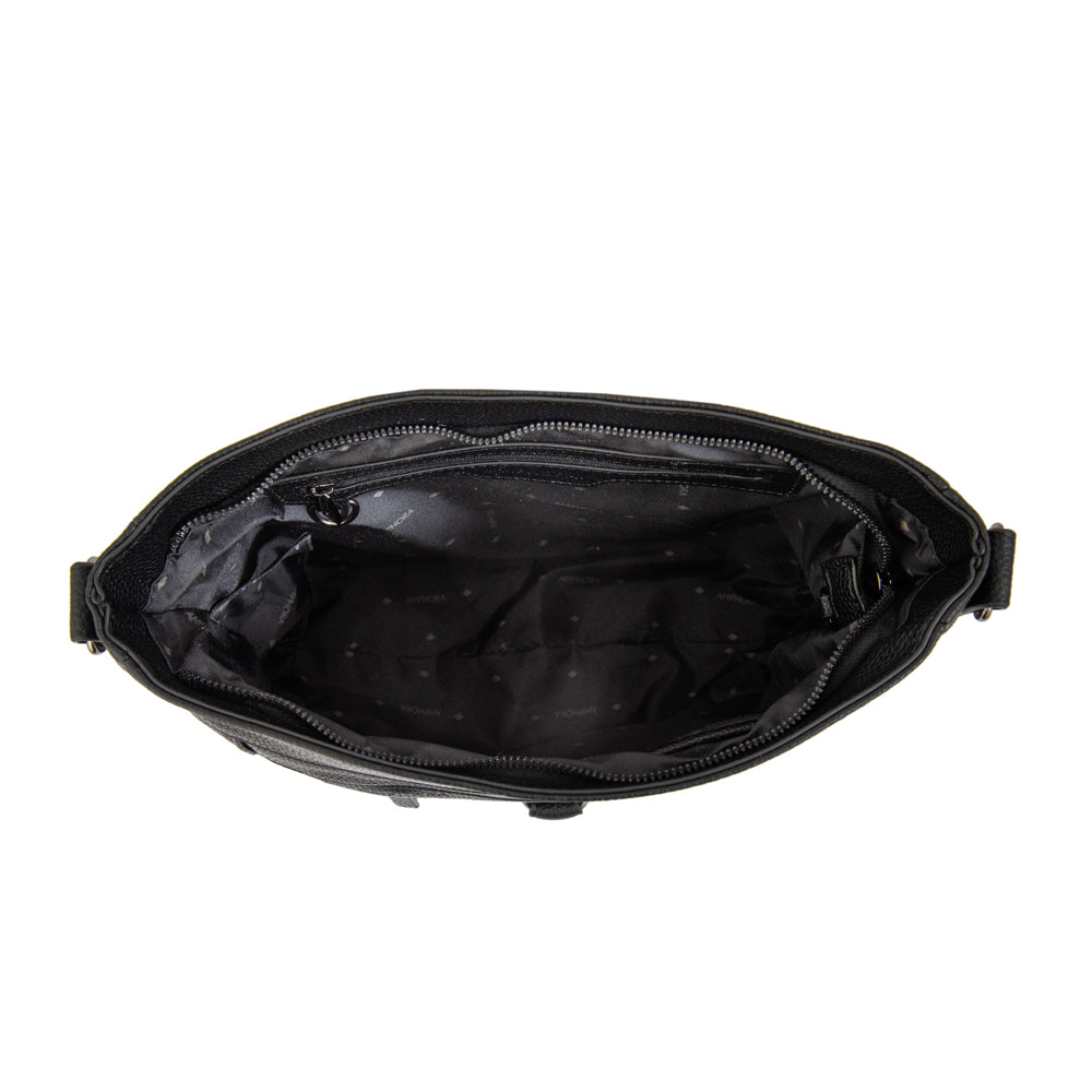Cartera bandolera tamara pequeña negro