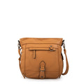Cartera bandolera tamara pequeña camel