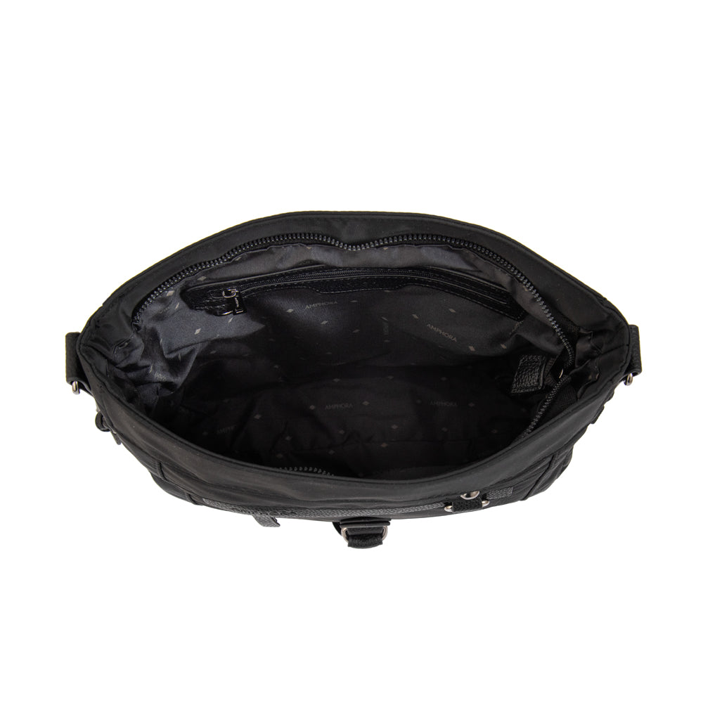 Cartera bandolera tamara pequeña negro
