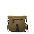 Cartera bandolera tamara pequeña verde oliva