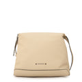 Cartera corte recto ganash mediana blanco crudo
