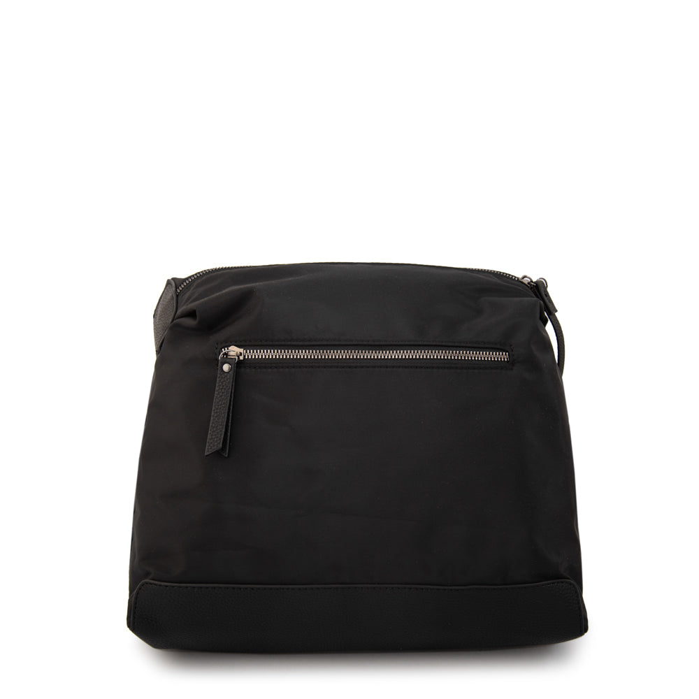 Cartera corte recto ganash mediana negro